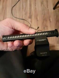 Sony Video Recorder VX2000 charger 2 batteries century wide lens needs cleaning