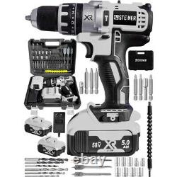 Steiner Germany Technology Cordless Rechargeable Screwdriver Drill Pro set 58 V