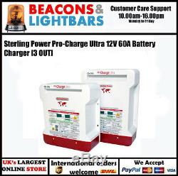 Sterling Power Pro-Charge Ultra 12V 60A Battery Charger PNPCU1260 3 OUT