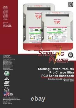 Sterling Power Pro Charge Ultra PCU2420 24V 20A 3 Way Marine Battery Charger