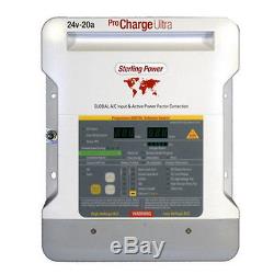 Sterling Power Pro Charge Ultra PCU2420 24V 20A 3 Way Marine Battery Charger