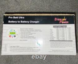 Sterling Pro Batt Ultra Battery to Battery Charger 12v-12v 60a, New In Box