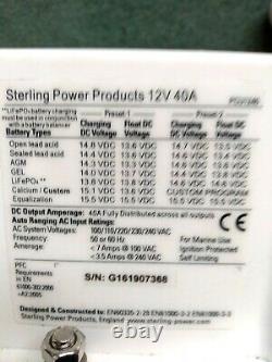 Sterling Pro Charge Ultra 12v-40a battery charger