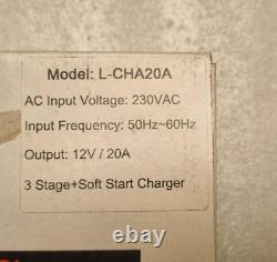 Sunshine Solar Pro intelligent Battery Charger 20A 12V L-CHA20A