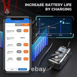 TOPDON TB6000Pro 2 in 1 Smart Car Battery Charger and 12V Battery Load Tester UK