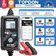 TOPDON TB6000Pro Car Smart Charger Wet Gel Battery Tester 12V Current Adjustment