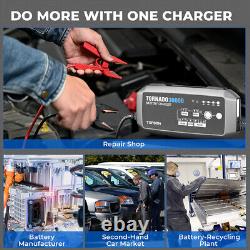 TOPDON TORNADO30000 30A 6/12/24V Professional Car Battery Charger with 12 Modes