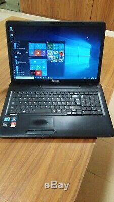 Toshiba Satellite Pro L670 Core i5 640GB HDD 6GB RAM good battery charger laptop