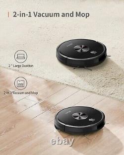 Ultenic D5s Pro Robot Vacuum Cleaner with Mop, 3000Pa Suction, Wi-Fi/Alexa/App
