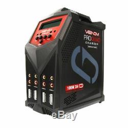 Venom Pro Quad 100W 7A 4-Port AC/DC Battery Charger VNR0686
