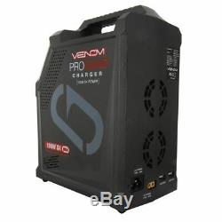Venom Pro Quad 100W 7A 4-Port AC/DC Battery Charger VNR0686