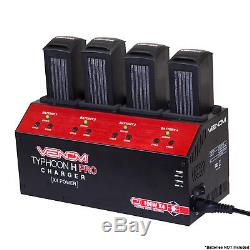 Venom Pro Typhoon H 4-Port LiPo Battery Balance Charger with Dual USB Outputs
