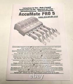 Very Rare 6V Accumate PRO 5 prototype 5 channel car battery charger