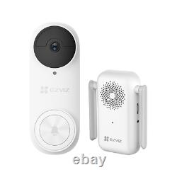 Wireless Video Doorbell 5mp 2k Smart Wifi Ezviz Db2-pro, Motion Detection