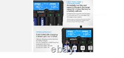 XTAR DRAGON VP4 PLUS Semi-Pro Smart Battery Charger & Probes AU REGION PLUG