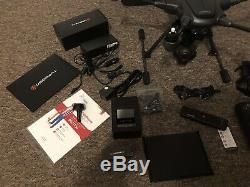 Yuneec Typhoon H Pro, CG03+ 4K Camera, 3 x batteries, Chargers, backpack
